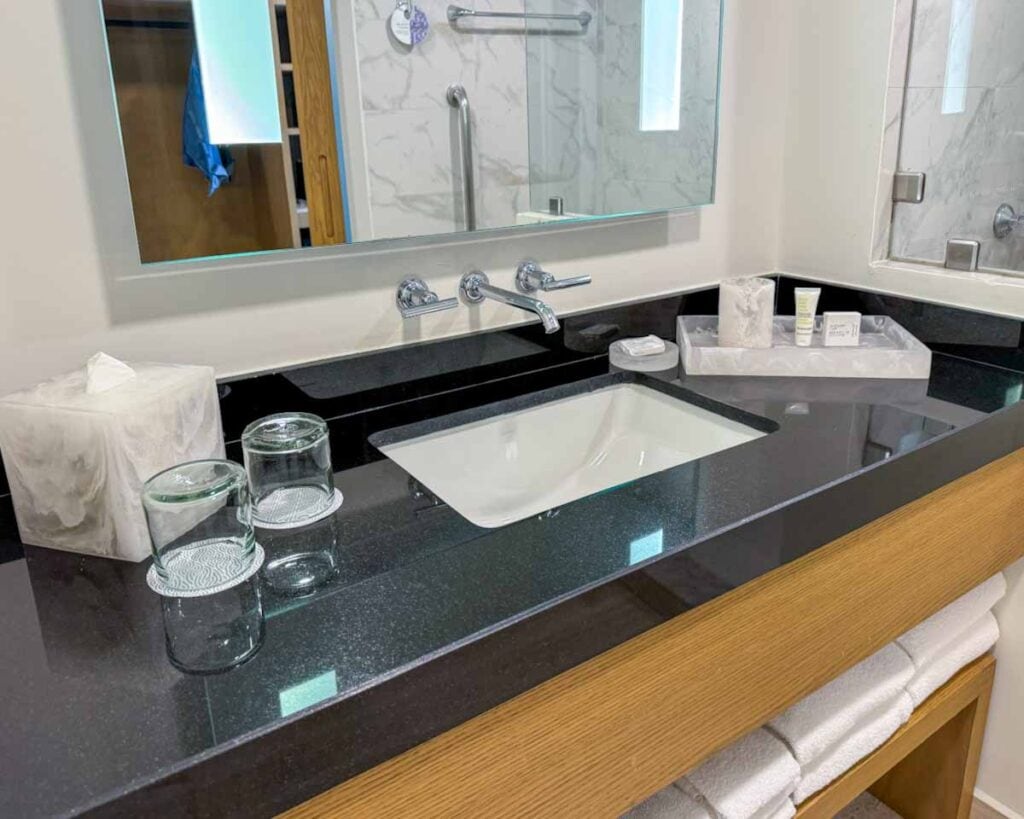 guest room vanity