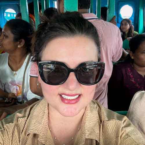 Adrienne in Sri Lanka