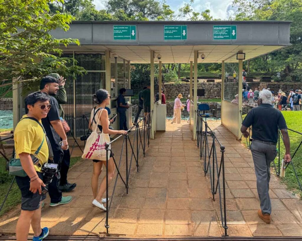 entrance turnstile
