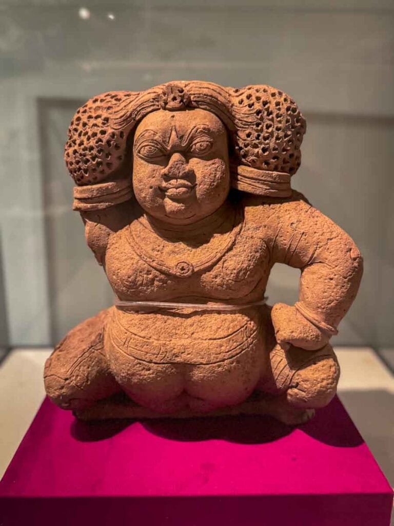 statue excavated at Sigiriya