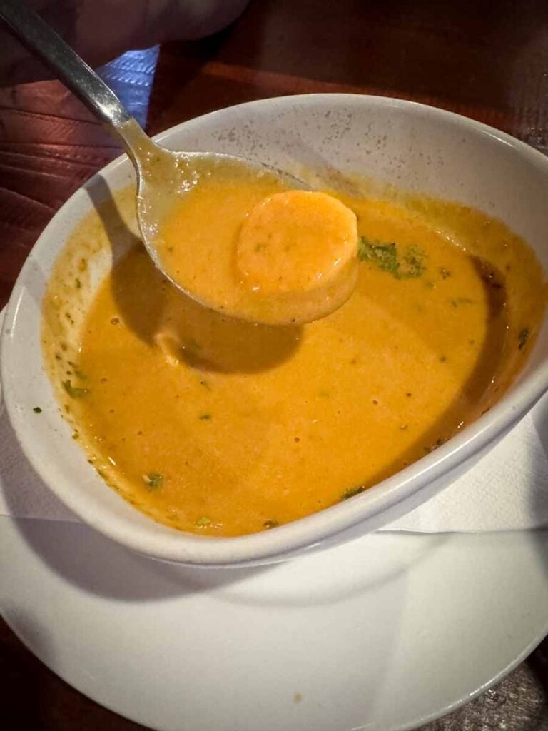 banana soup at cactus cafe