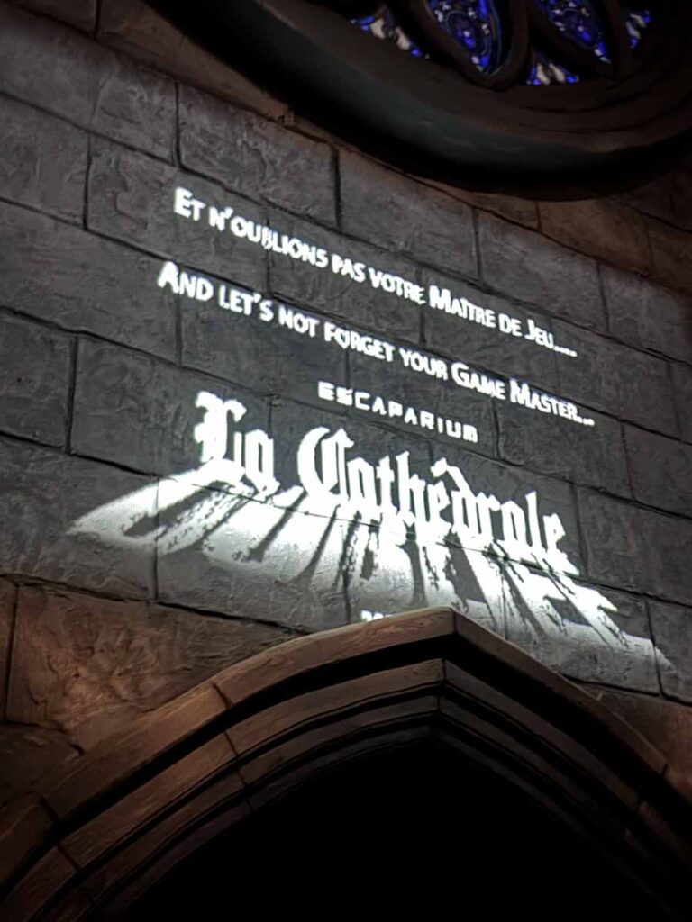 Escaparium - The Forgotten Cathedral end credits