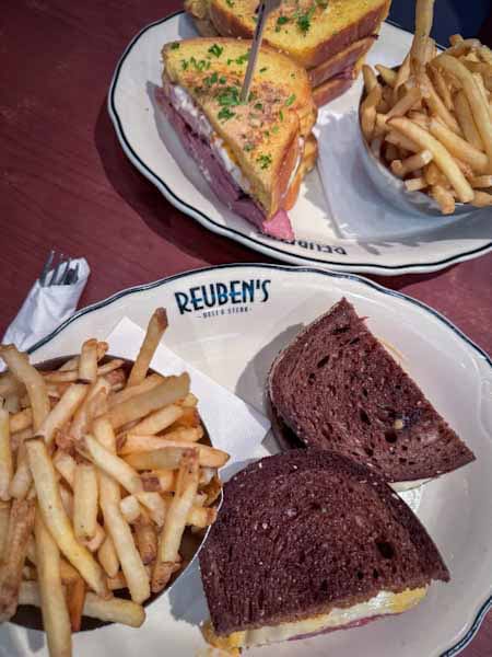 Reubens smoked meat and reuben sandwiches