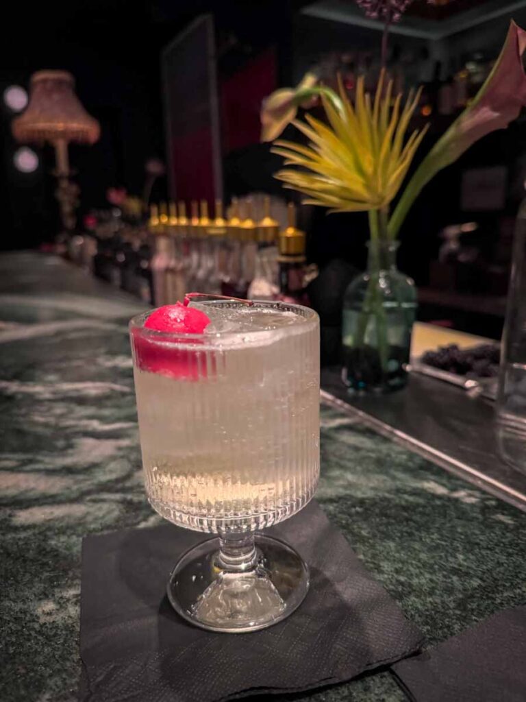 cocktail at Atwater Cocktail Club Montreal