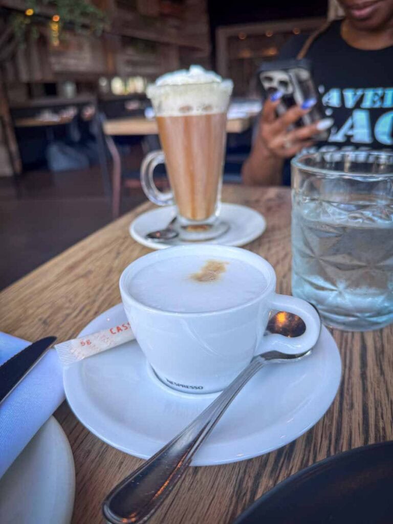 coffee at Les Enfants Terribles