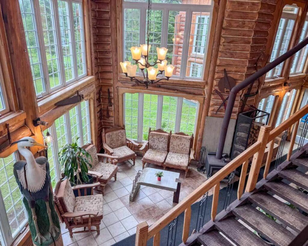 great room at Auberge du Vieux Moulin