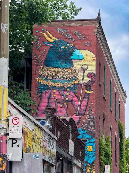 street art in Montreal