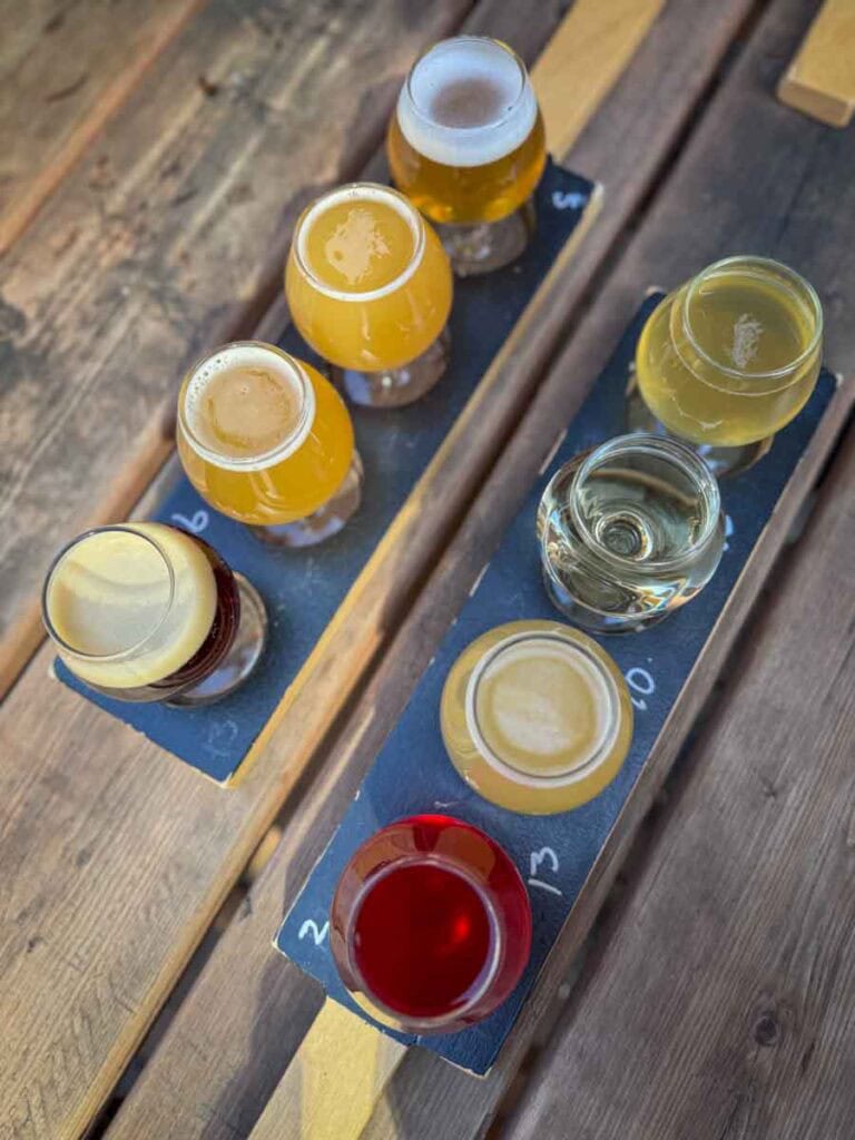 Noctem Artisans Brasseurs flights