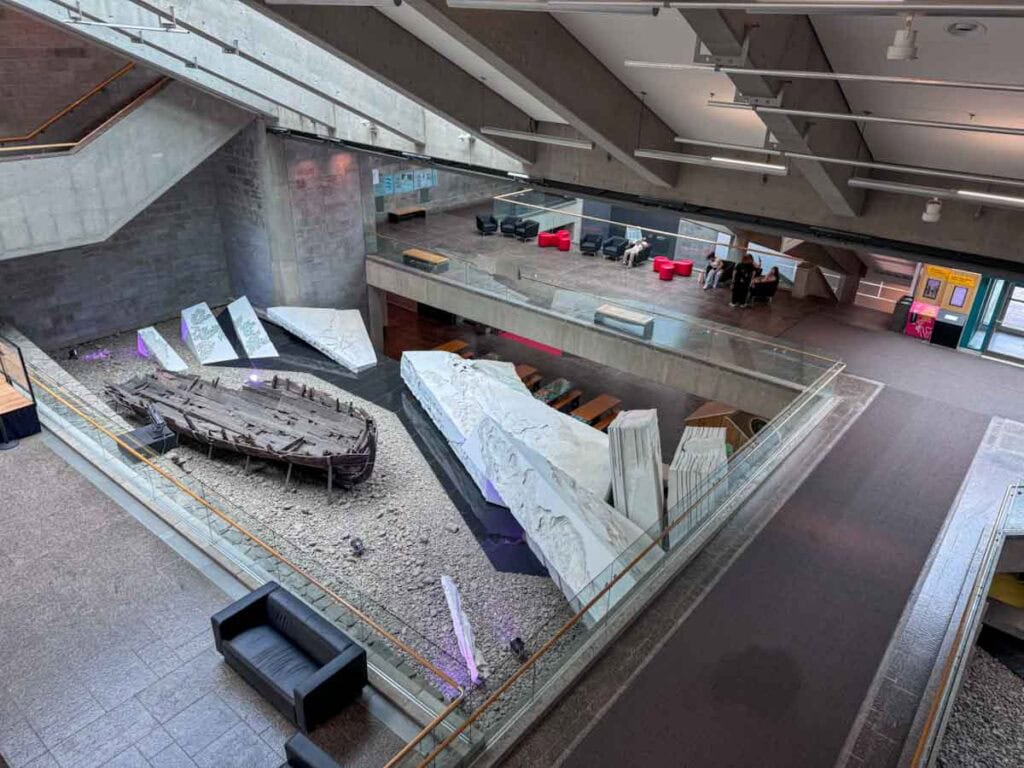 interior of Museum of Civilization - Quebec City