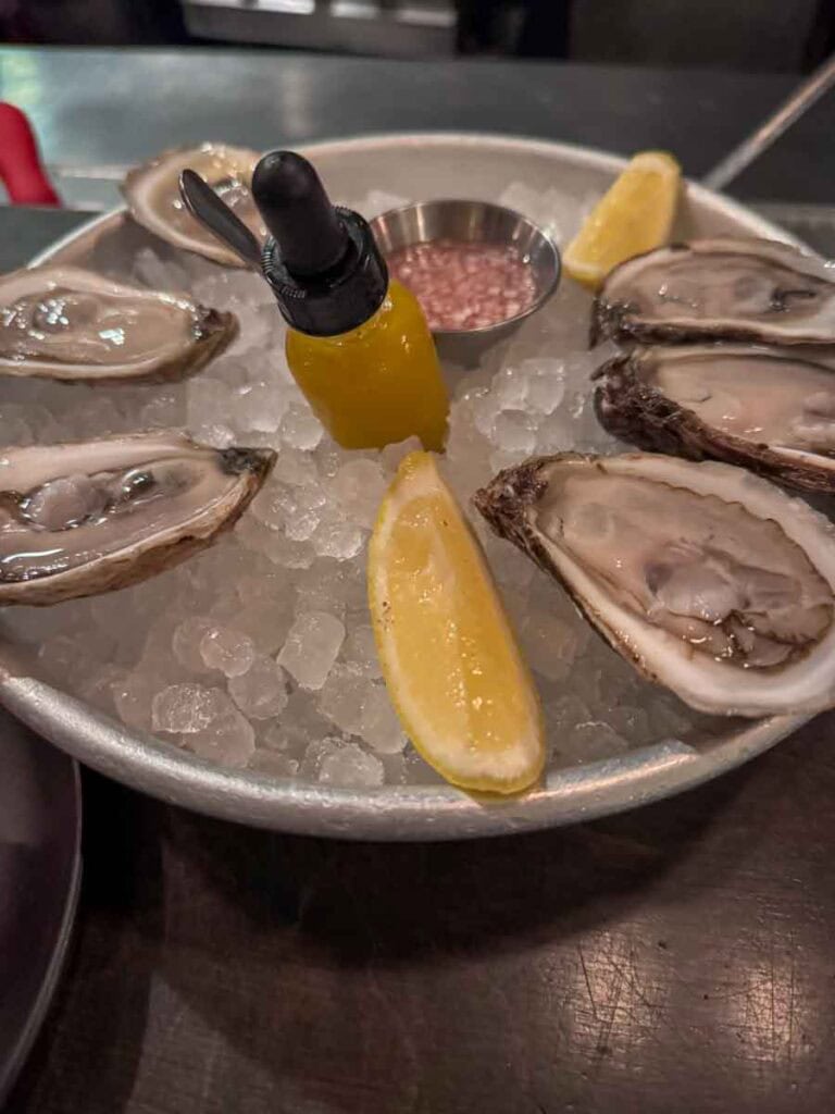 oysters at JJacques