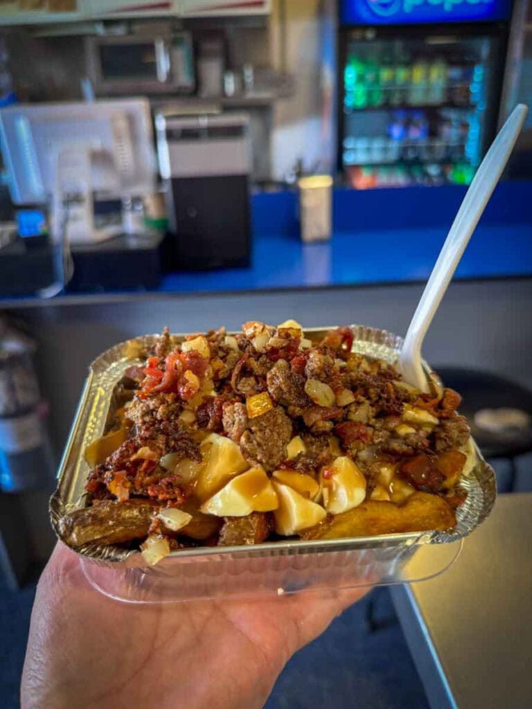 poutine at Chez Gaston