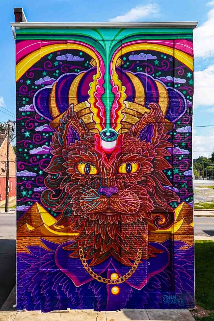 Royal Square Mural Park in York PA