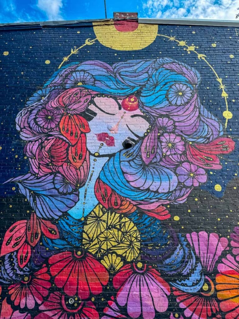 mural at Royal Square Mural Park