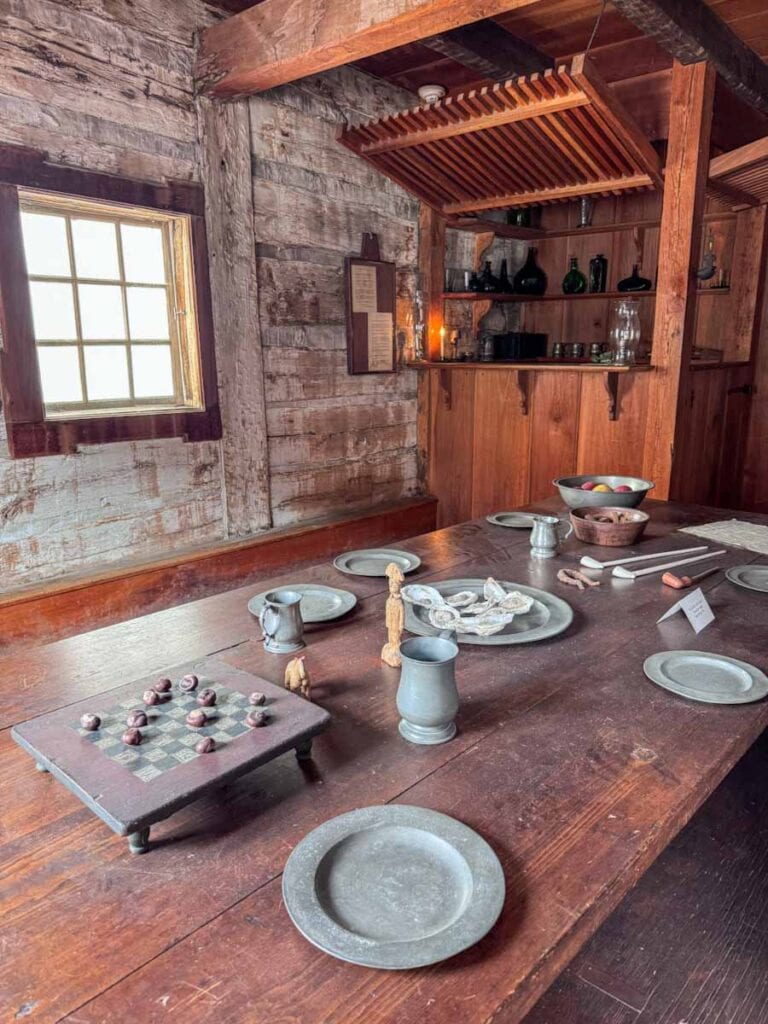 the Colonial Complex- Golden Plough Tavern interior