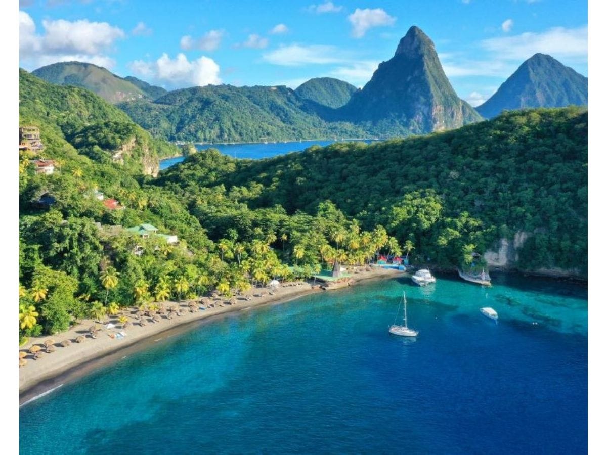 Jade Mountain - best Caribbean adults only all inclusive for honeymoons