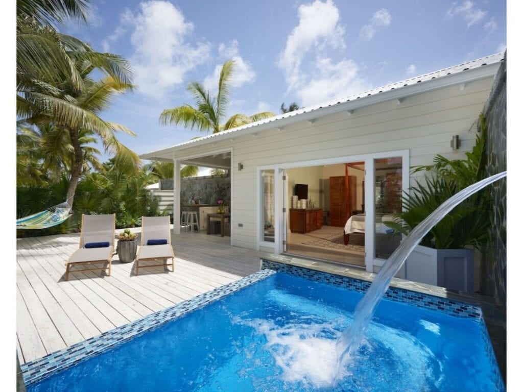 Serenity at Coconut Bay - guest room with private pool