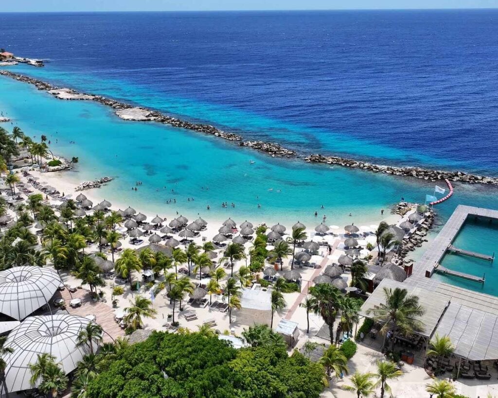 Mambo Beach - where to stay in Curacao